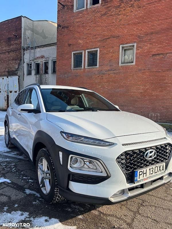 Culoarealb Utilizat 2019 Hyundai Kona SUV | 11.300 EUR (Preț OK) - Imagine 1/4
