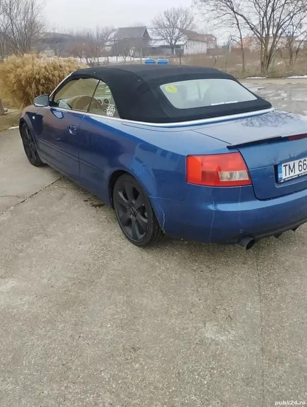 Second-hand Audi A4 170 CP (125 kW) 2003 Cabrio