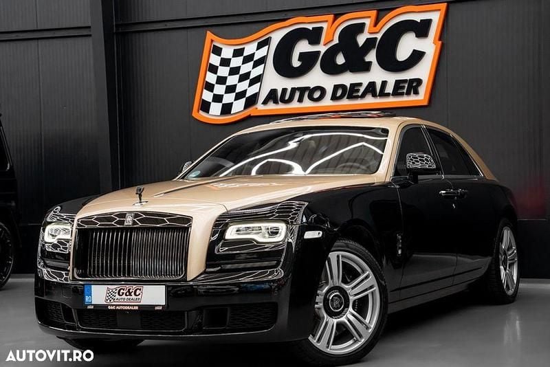 Second-hand Rolls Royce Ghost 612 CP (450 kW) 2017 Culoarenegru Berlinǎ