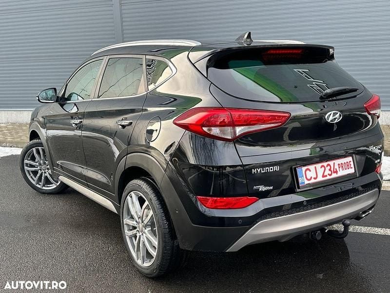 Second-hand Hyundai Tucson Premium 185 CP (136 kW) 2018 Culoarenegru SUV