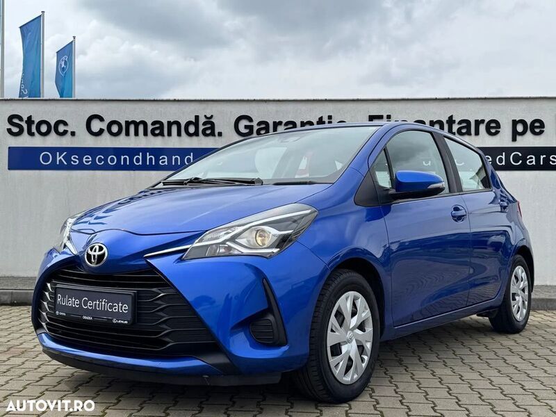 Second-hand Toyota Yaris Eco 72 CP (52 kW) 2019 Albastru