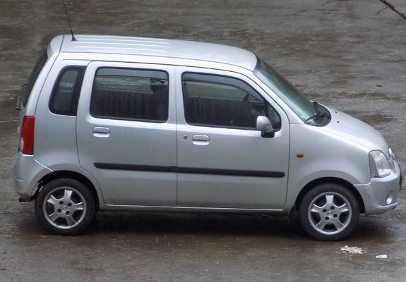 Gri Utilizat 2004 Opel Agila Hatchback | 1.200 EUR - Imagine 1/4