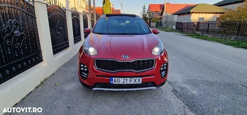 Second-hand Kia Sportage GT-Line 141 CP (103 kW) 2018 Culoarerosu SUV