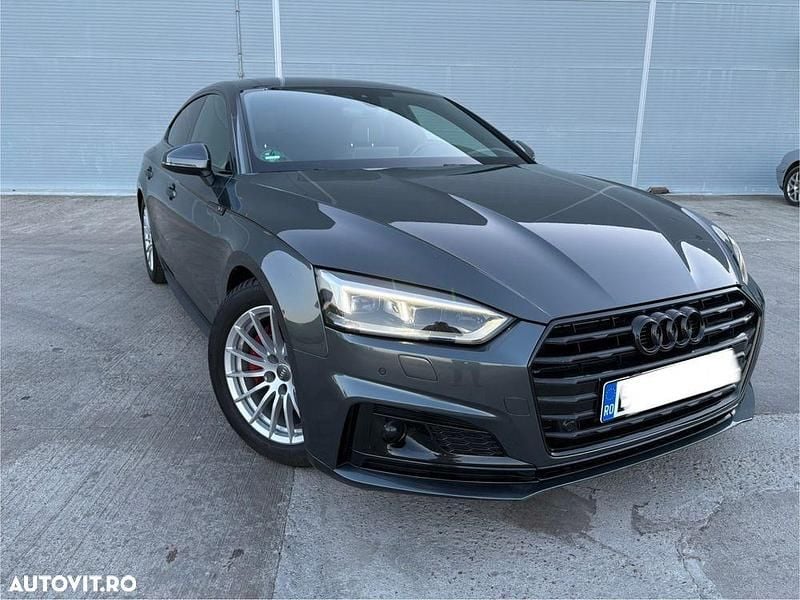 Culoaregri Second-hand 2017 Audi A5 Sport Berlinǎ | 20.950 EUR (Scump) - Imagine 1/4