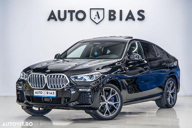 Culoarenegru Utilizat 2020 BMW X6 SUV | 61.950 EUR (Preț OK) - Imagine 1/4