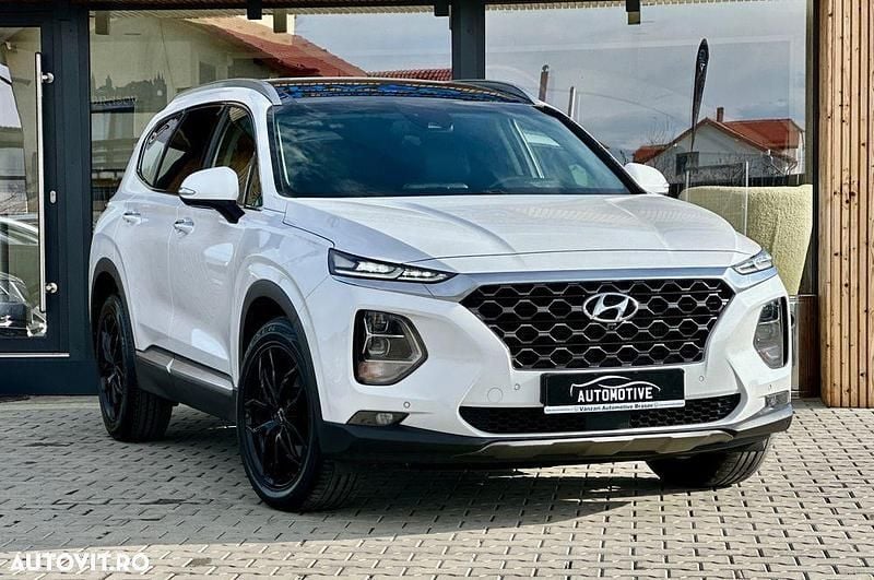 Second-hand Hyundai Santa Fe 200 CP (147 kW) 2020 Culoarealb SUV