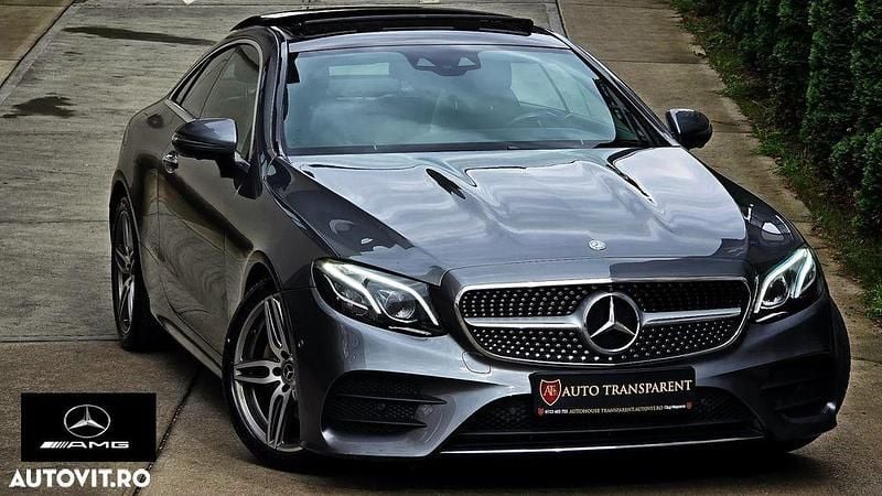 Culoaregri Utilizat 2018 Mercedes E220 AMG line Coupe | 22.499 EUR (Preț OK) - Imagine 1/4