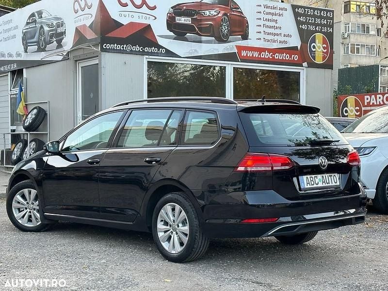 Second-hand VW Golf VII 150 CP (110 kW) 2018 Culoarenegru Break