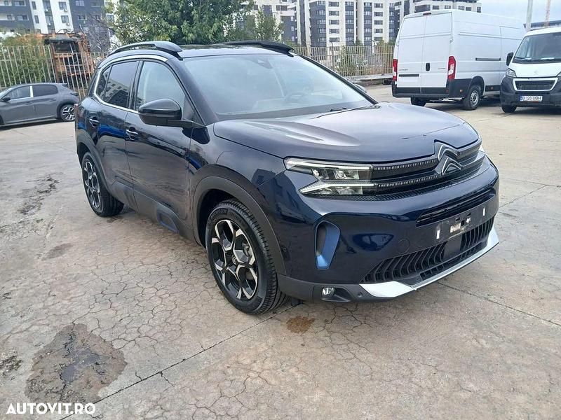 Culoarealbastru Utilizat 2022 Citroën C5 Aircross PureTech SUV | 26.620 EUR - Imagine 1/4
