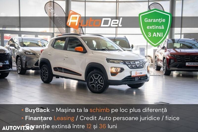 Alb Utilizat 2022 Dacia Spring Expression Hatchback | 9.500 EUR (Preț OK) - Imagine 1/4