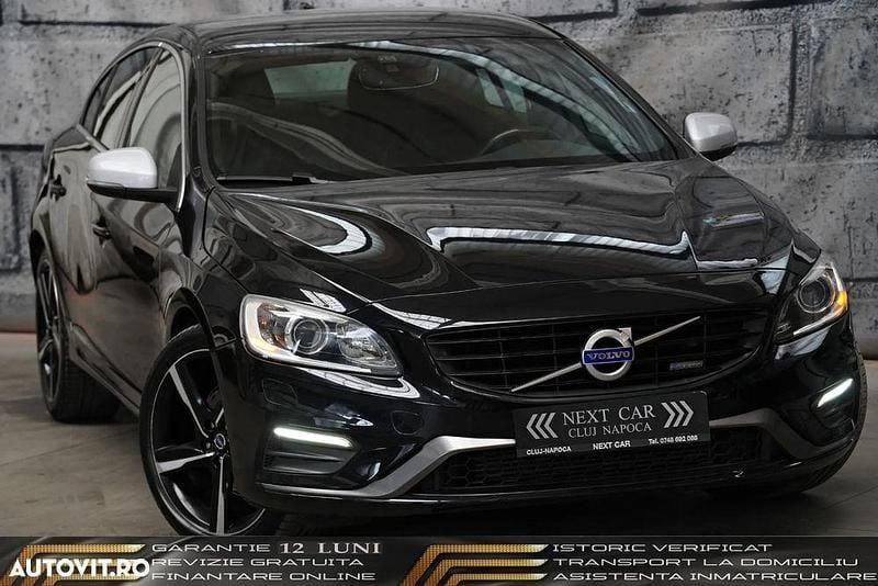Negru Utilizat 2015 Volvo S60 R-Design Berlinǎ | 10.750 EUR (Preț bun) - Imagine 1/4