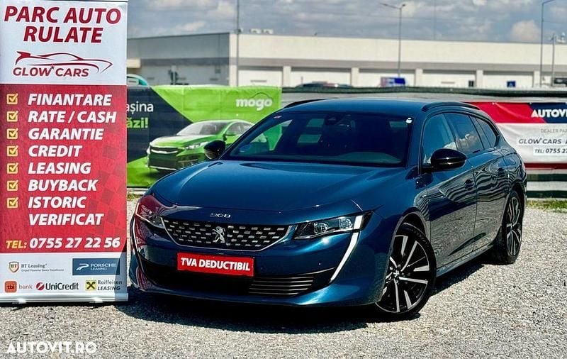Culoarealbastru Utilizat 2021 Peugeot 508 Break | 14.999 EUR (Super Preț) - Imagine 1/4