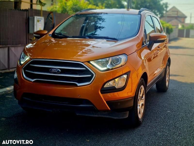 Portocaliu Utilizat 2018 Ford Ecosport ST-Line SUV | 10.600 EUR (Preț bun) - Imagine 1/4