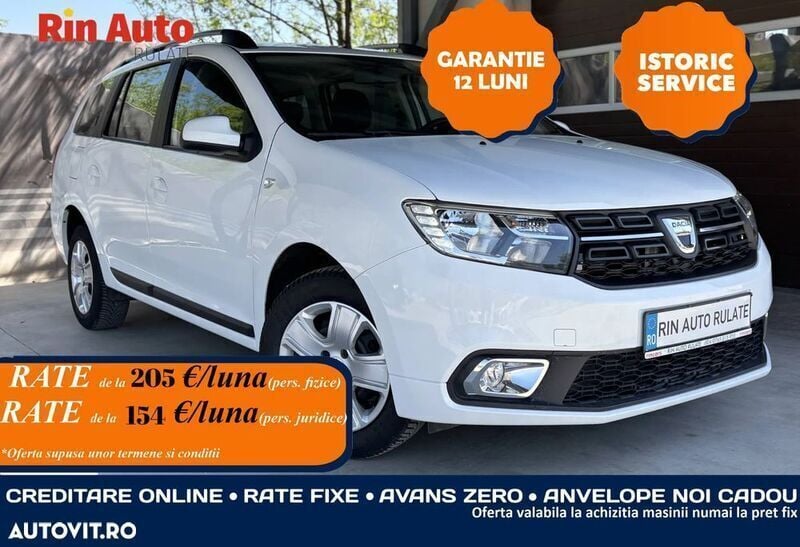 Alb Utilizat 2020 Dacia Logan MCV Lauréate Break | 8.190 EUR (Preț OK) - Imagine 1/4