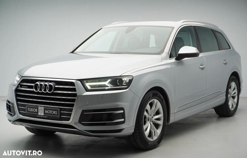 Argint Utilizat 2017 Audi Q7 Sport SUV | 34.990 EUR (Puțin scump) - Imagine 1/4