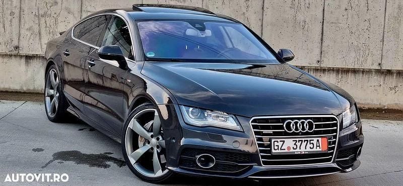 Gri Utilizat 2012 Audi A7 Hatchback | 18.999 EUR (Preț OK) - Imagine 1/4