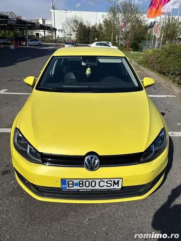 Galben Utilizat 2014 VW Golf VII Hatchback | 7.250 EUR (Preț OK) - Imagine 1/4