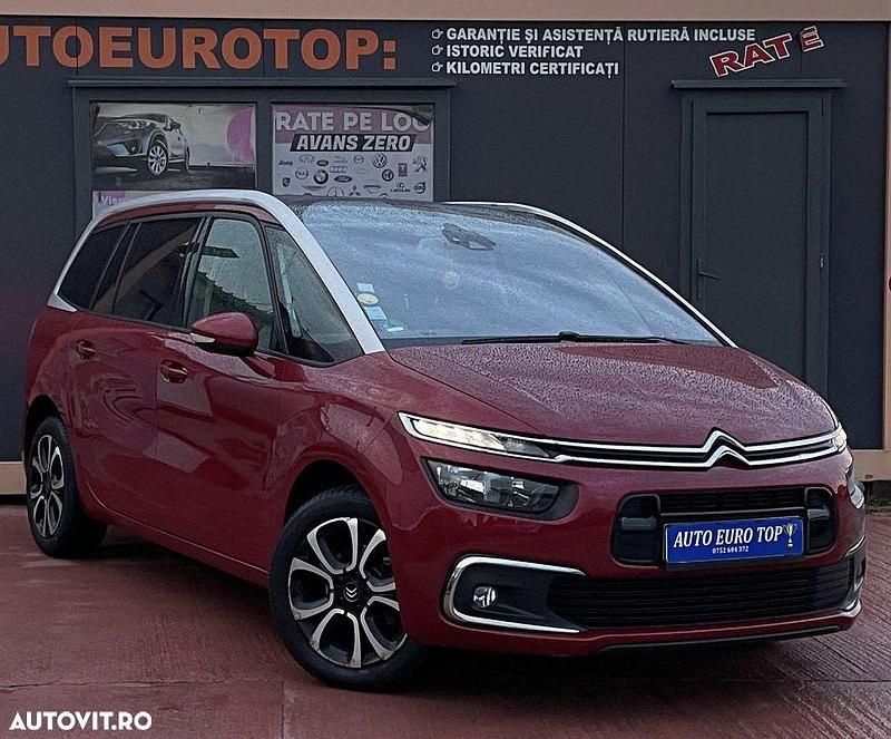 Second-hand Citroën C4 SpaceTourer Shine 130 CP (95 kW) 2020 Culoarerosu Monovolum