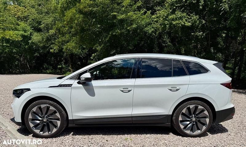 Second-hand Skoda Enyaq iV 150 kW (204 CP) 2021 Culoarealb SUV