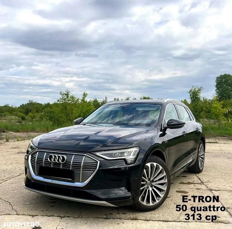 Negru Utilizat 2020 Audi e-tron SUV | 22.600 EUR (Scump) - Imagine 1/4