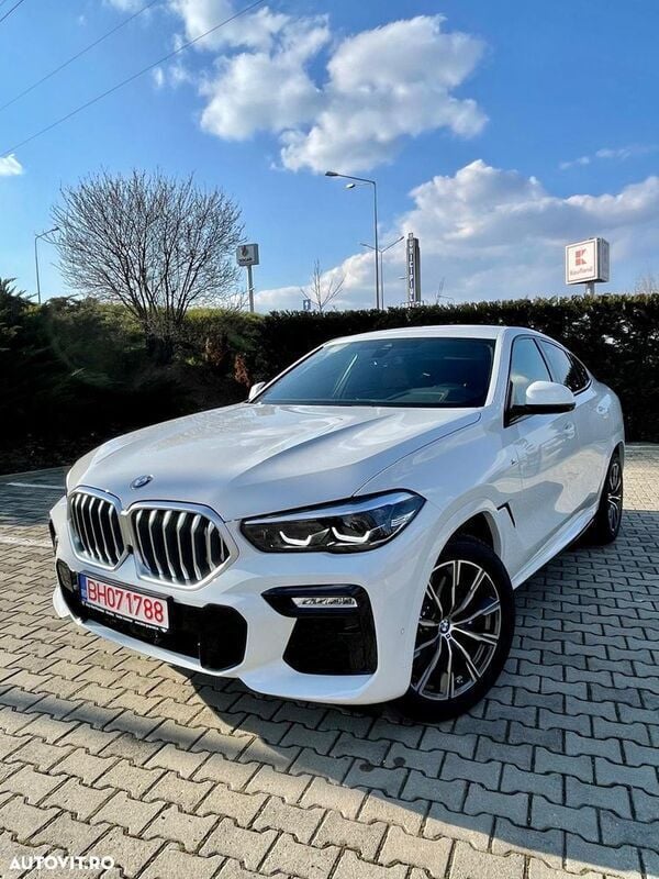 Alb Utilizat 2021 BMW X6 SUV | 59.900 EUR (Super Preț) - Imagine 1/4