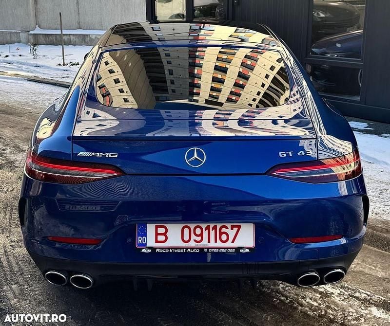 Second-hand Mercedes AMG GT 4-Door Coupe AMG 367 CP (269 kW) 2023 Culoarealbastru Coupe