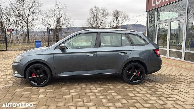 Second-hand Skoda Fabia Style 90 CP (66 kW) 2015 Gri metalizat albastru, Break