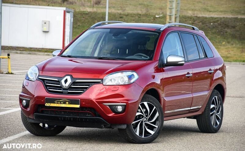 Rosu Utilizat 2015 Renault Koleos Intens SUV | 9.890 EUR (Preț OK) - Imagine 1/4
