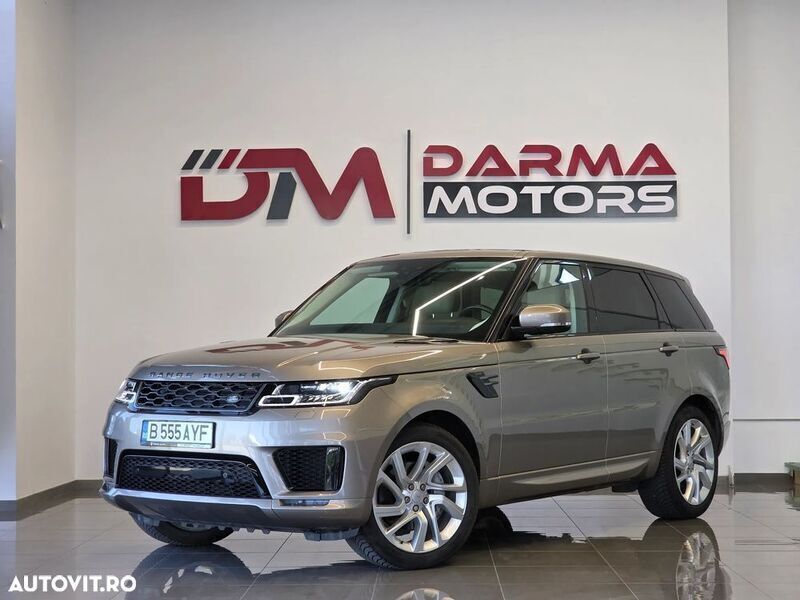 Gri Utilizat 2021 Land Rover Range Rover Sport SUV | 44.997 EUR (Super Preț) - Imagine 1/4