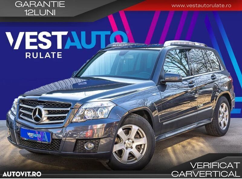 Gri Utilizat 2011 Mercedes GLK220 SUV | 8.990 EUR (Super Preț) - Imagine 1/4