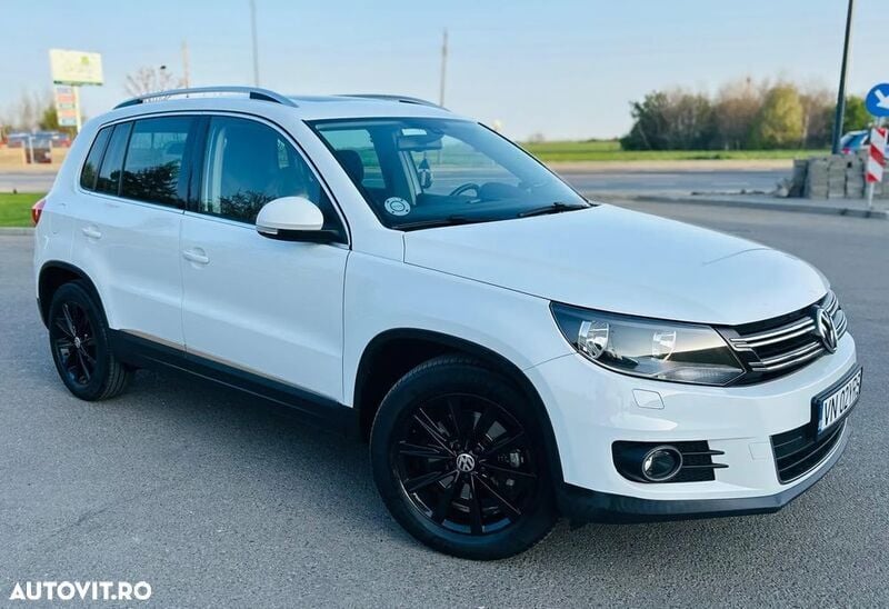 Alb Utilizat 2014 VW Tiguan Sportline SUV | 10.950 EUR (Preț bun) - Imagine 1/4