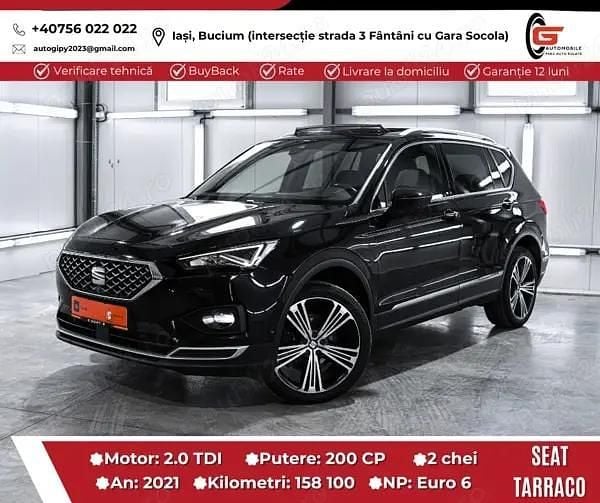 Utilizat 2021 Seat Tarraco 4Drive SUV | 23.999 EUR (Preț OK) - Imagine 1/4