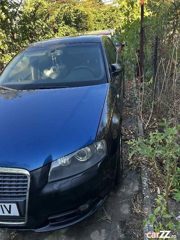 Negru Utilizat 2006 Audi A3 S-Line Hatchback | 3.000 EUR (Preț bun) - Imagine 1/4