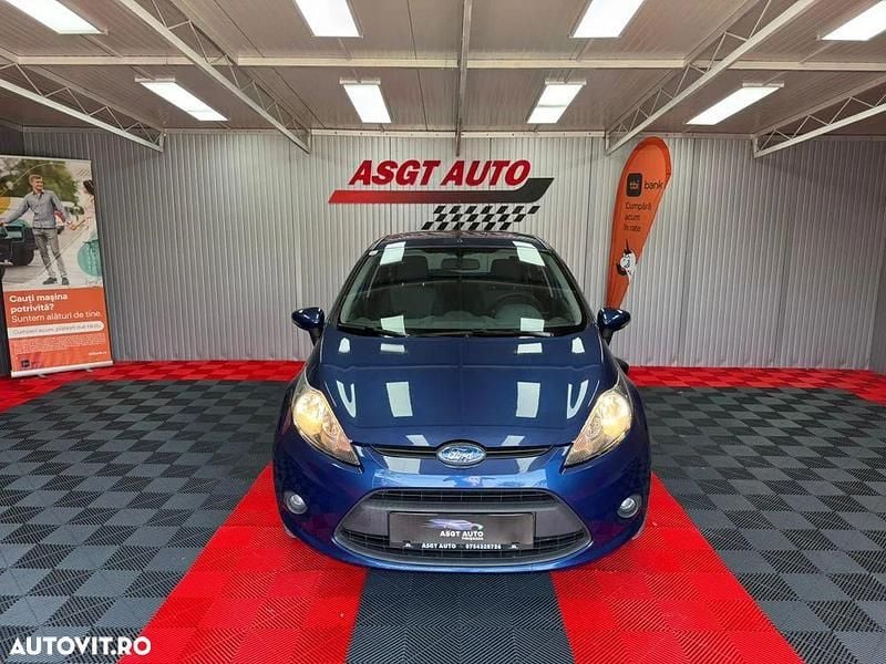 Second-hand Ford Fiesta 82 CP (60 kW) 2009 Albastru Hatchback