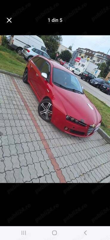 Rosu Utilizat 2009 Alfa Romeo 159 Break | 4.200 EUR - Imagine 1/4