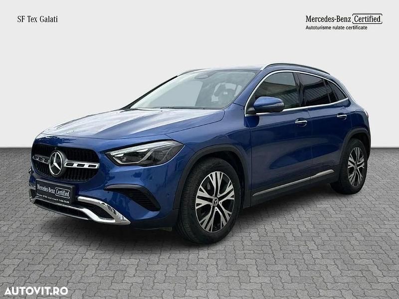 Albastru Utilizat 2023 Mercedes GLA200 SUV | 42.604 EUR (Scump) - Imagine 1/4