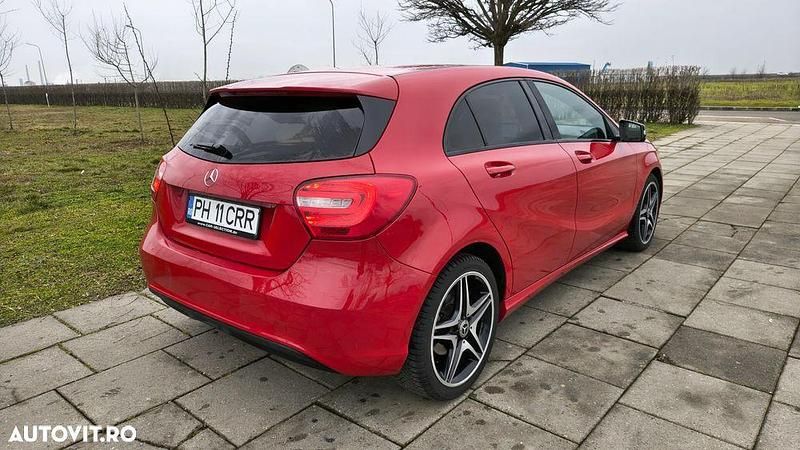 Second-hand Mercedes A200 AMG line 156 CP (114 kW) 2013 Culoarerosu Hatchback