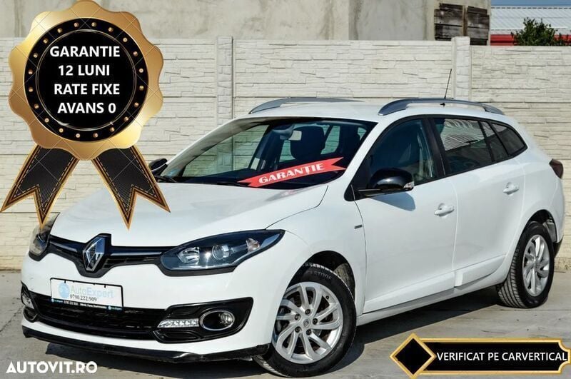Alb Utilizat 2015 Renault Mégane GrandTour LIMITED Break | 7.480 EUR (Preț OK) - Imagine 1/4