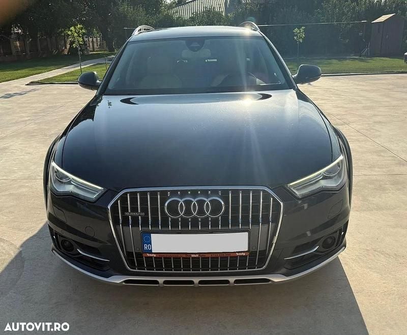 Negru Utilizat 2017 Audi A6 Allroad Break | 19.900 EUR (Preț bun) - Imagine 1/4