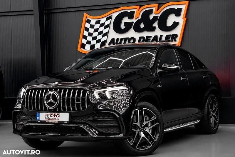 Culoarenegru Utilizat 2021 Mercedes GLE53 AMG AMG Coupe | 68.000 EUR (Super Preț) - Imagine 1/4