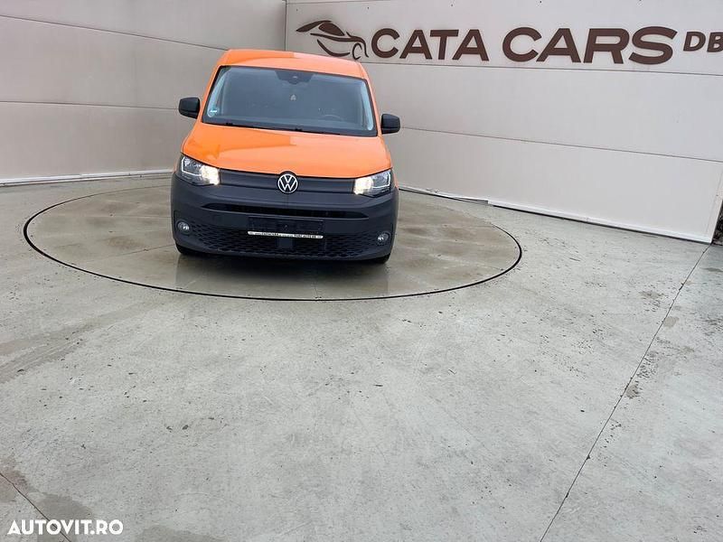 Culoareportocaliu Utilizat 2021 VW Caddy Maxi Life Monovolum | 19.360 EUR (Scump) - Imagine 1/4
