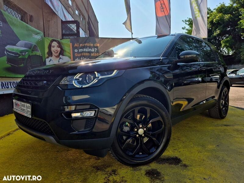 Negru Utilizat 2017 Land Rover Discovery Sport R-Dynamic SUV | 14.790 EUR (Preț OK) - Imagine 1/4