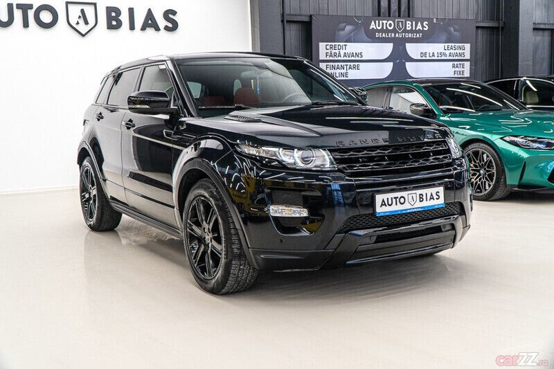 Negru Utilizat 2012 Land Rover Range Rover evoque SUV | 15.950 EUR - Imagine 1/4
