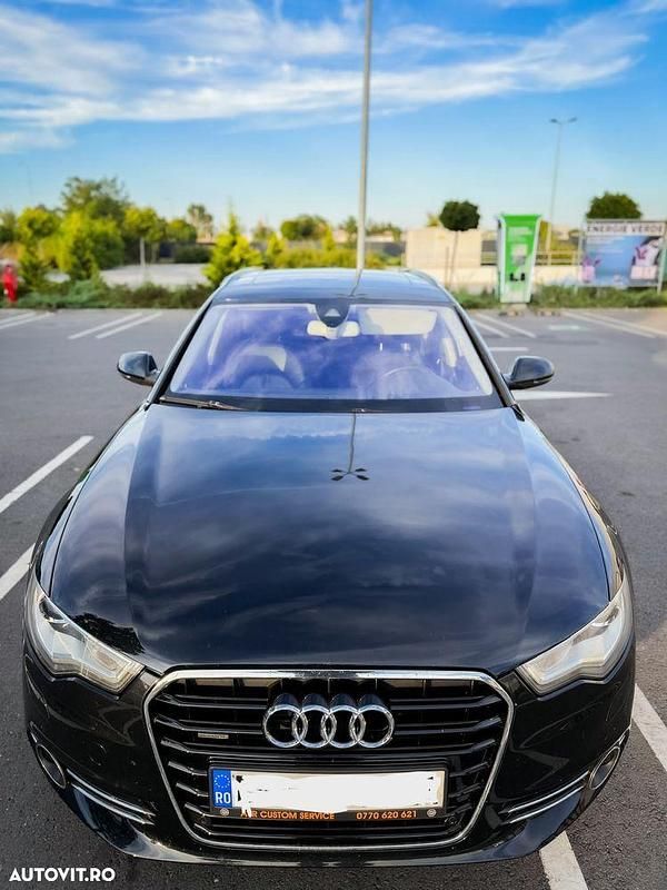 Culoarenegru Utilizat 2014 Audi A6 S-Line Break | 14.000 EUR (Puțin scump) - Imagine 1/4
