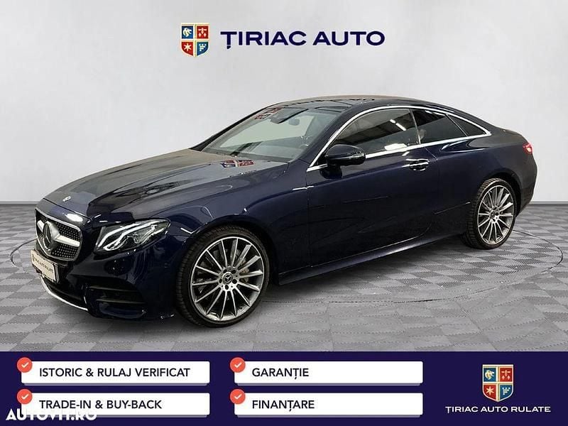 Culoarealbastru Utilizat 2017 Mercedes E400 Coupe | 37.240 EUR (Super Preț) - Imagine 1/4