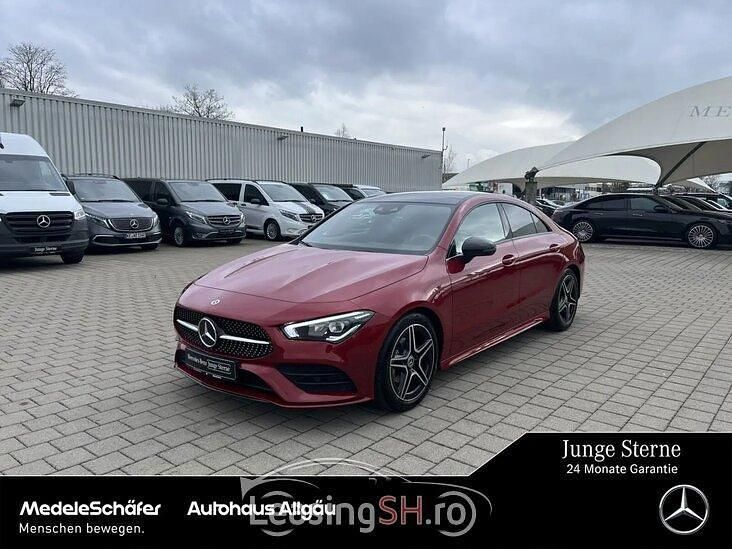 Roșu Utilizat 2023 Mercedes 180 AMG Berlinǎ | 36.496 EUR (Preț bun) - Imagine 1/4