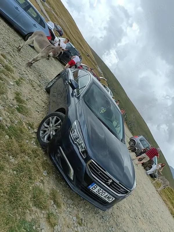 Second-hand Peugeot 508 150 CP (110 kW) 2016 Albastru Berlinǎ