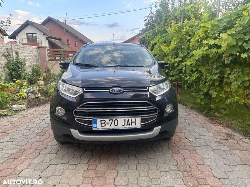 Negru Utilizat 2017 Ford Ecosport Titanium SUV | 6.300 EUR (Super Preț) - Imagine 1/4