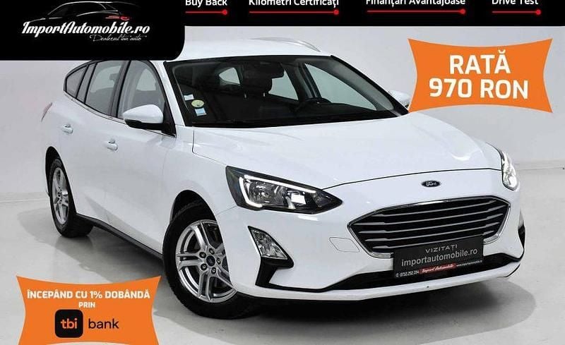 Alb Utilizat 2019 Ford Focus Break | 9.788 EUR (Preț OK) - Imagine 1/4