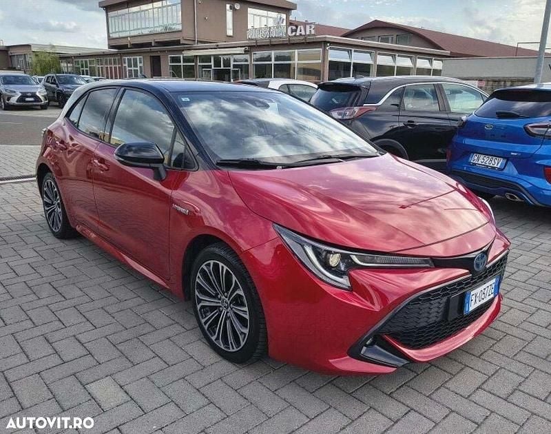 Rosu Utilizat 2019 Toyota Corolla Hatchback | 19.999 EUR (Scump) - Imagine 1/4